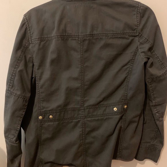 Jcrew green field jacket, size xs - Picture 2 of 2